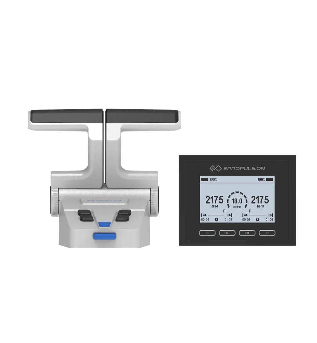 双操控制器-电动船外机-电动吊仓推进器-逸动科技