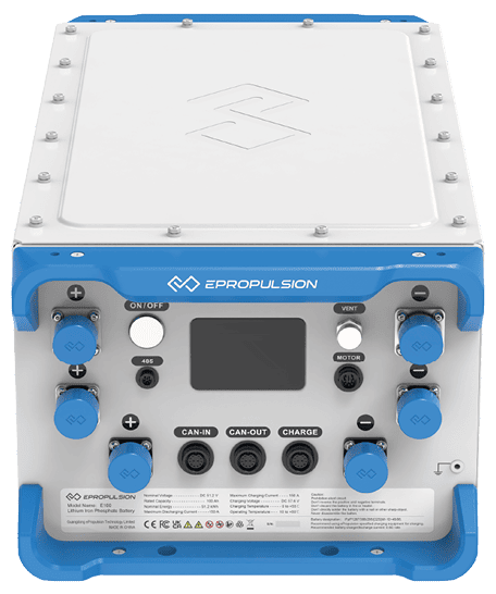 船用电池-船用锂电池-E100磷酸铁锂电池-逸动科技