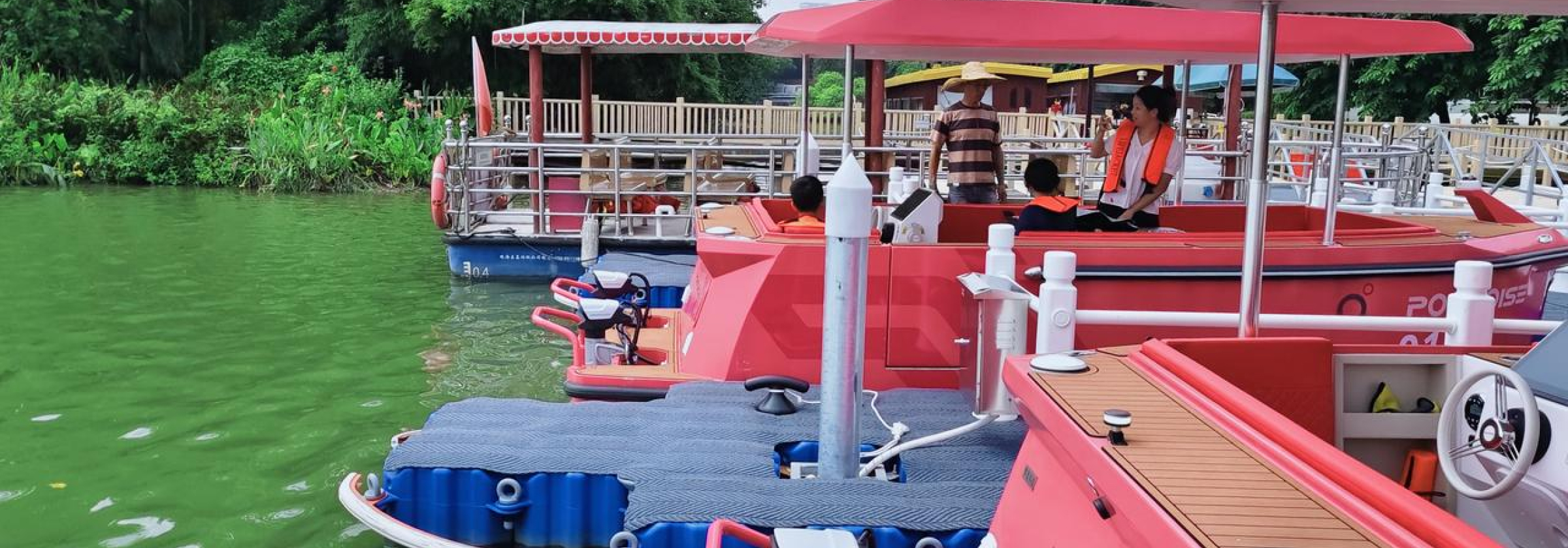 武汉东湖智能电动小游船项目亮点-逸动科技