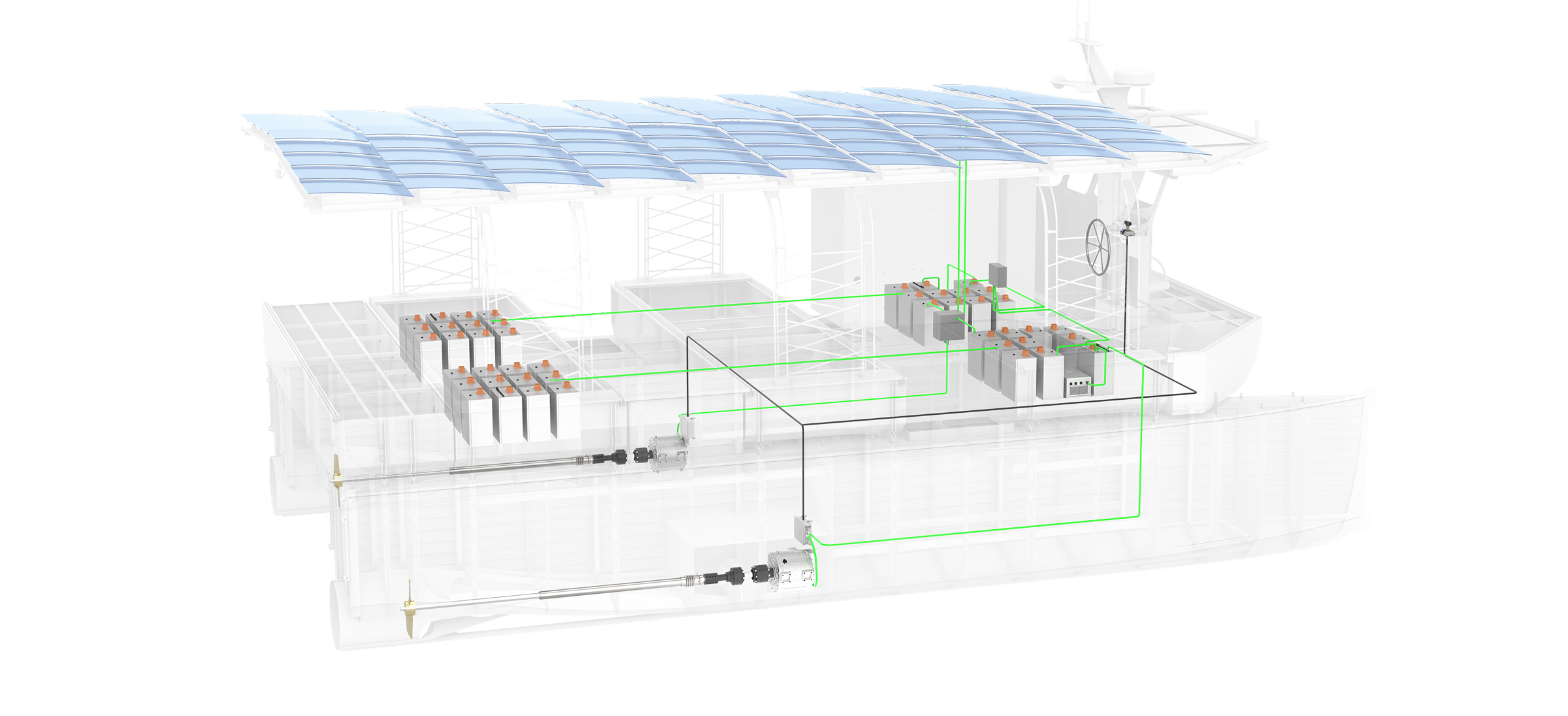 Heliodive 太阳能纯电力推进潜水双体船项目亮点-逸动科技