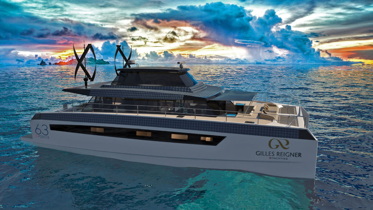 法国 Gilles Reigner X 逸动 GR63 新能源混合动力双体游艇项目概况-逸动科技